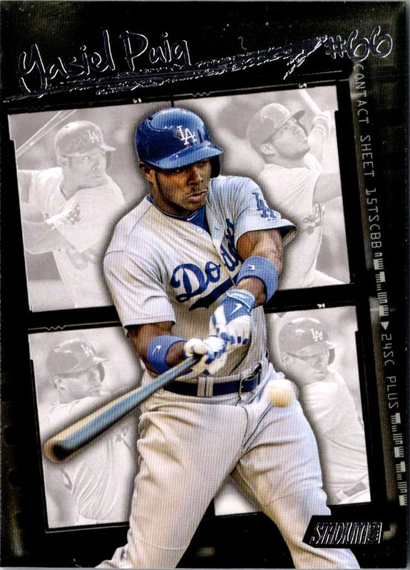 2015 Stadium Club Contact Sheet Yasiel Puig #CS-10