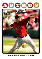 2008 Topps Felipe Paulino #601 Rookie