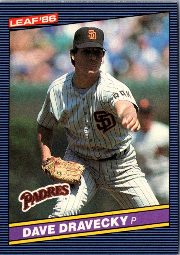 1986 Leaf Dave Dravecky #92