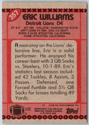 1990 Topps Eric Williams