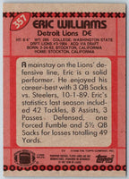 1990 Topps Eric Williams #357
