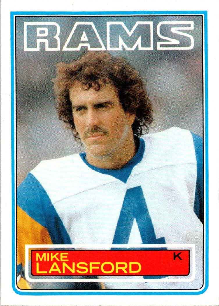 1983 Topps Mike Lansford