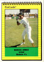 1991 ProCards Marcos Armas #3093