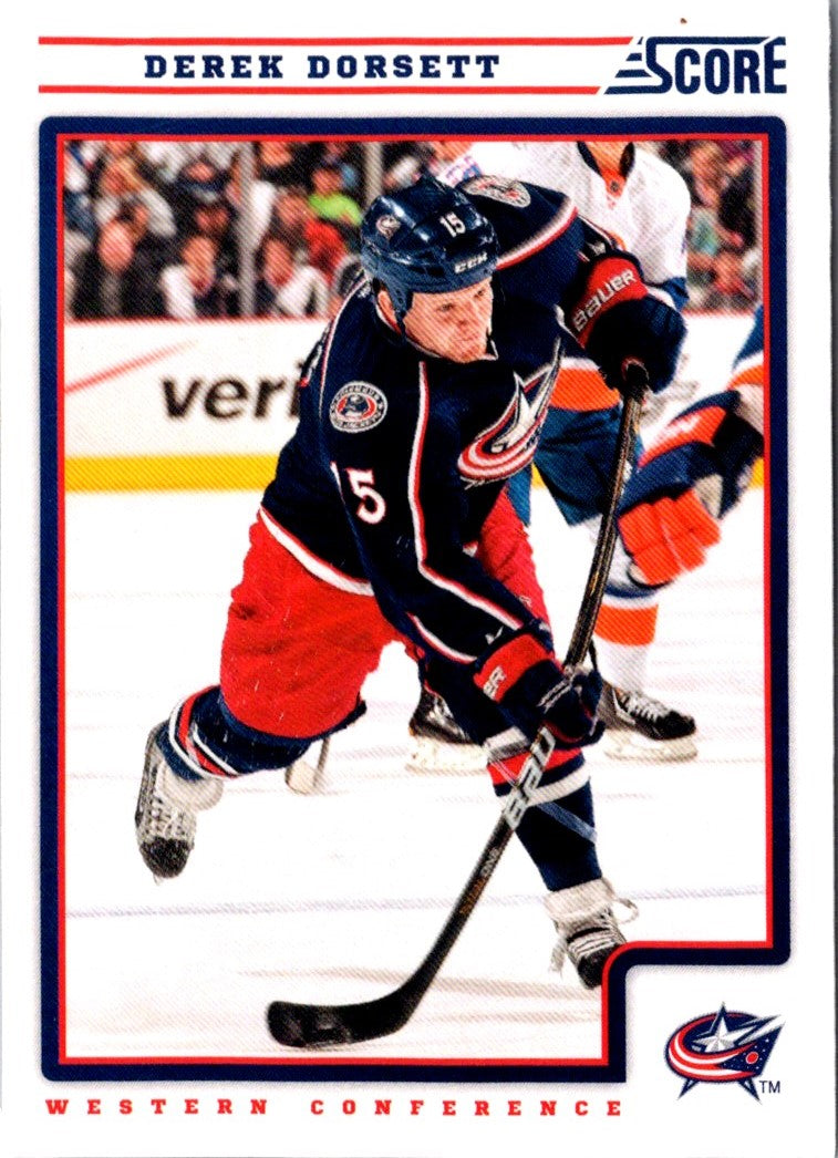 2012 Score Derek Dorsett