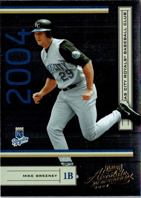 2004 Playoff Absolute Memorabilia Retail Mike Sweeney #92