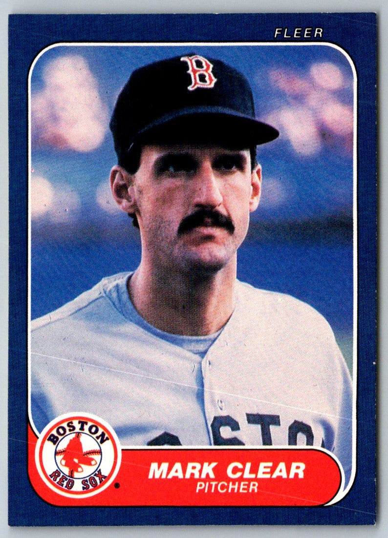 1986 Fleer Mark Clear