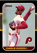 1987 Donruss Charlie Hudson