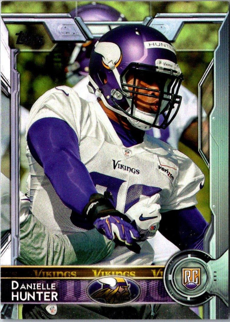 2015 Topps Danielle Hunter