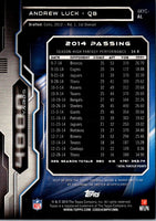 2015 Topps 4000 Yard Club Andrew Luck #4KYC-AL