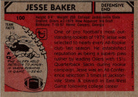 1980 Topps Jesse Baker #100 Rookie NM-MT