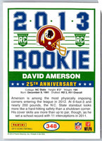 2013 Score David Amerson #348