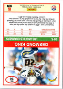 2019 Score Desmond King