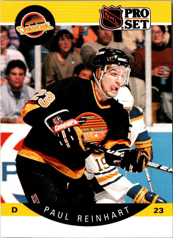 1990 Pro Set Paul Reinhart #304