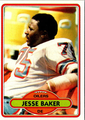 1980 Topps Jesse Baker #100 Rookie NM-MT