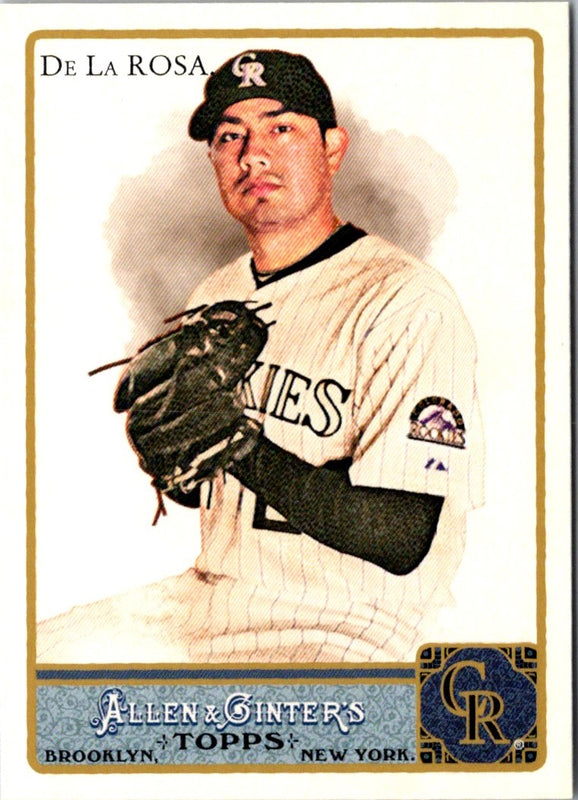 2011 Topps Allen & Ginter Jorge De La Rosa #193