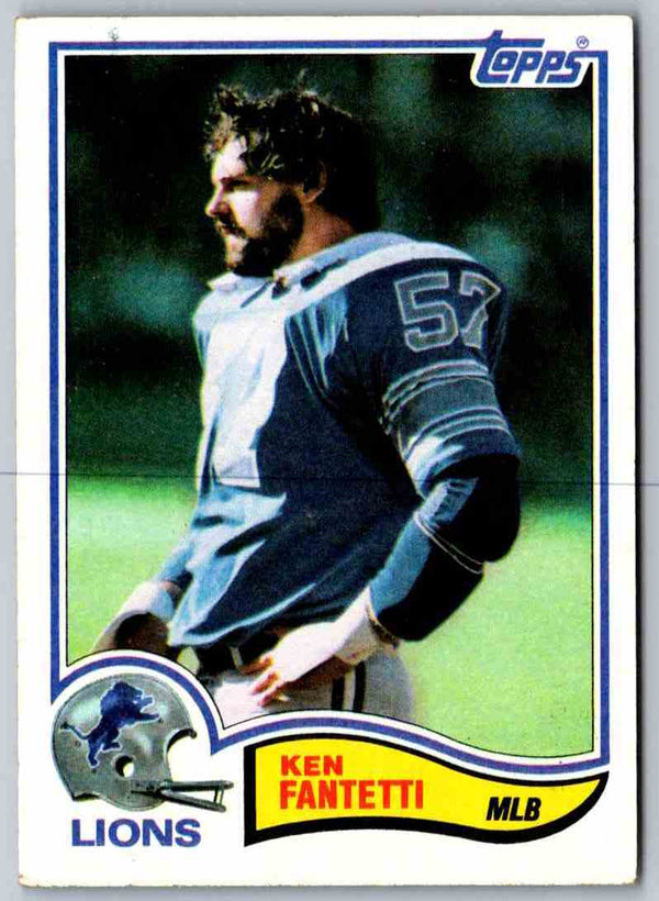 1982 Topps Ken Fantetti #338