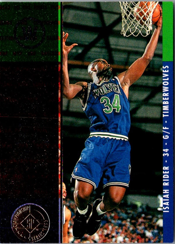 1994 SP Championship Die Cuts Isaiah Rider #16