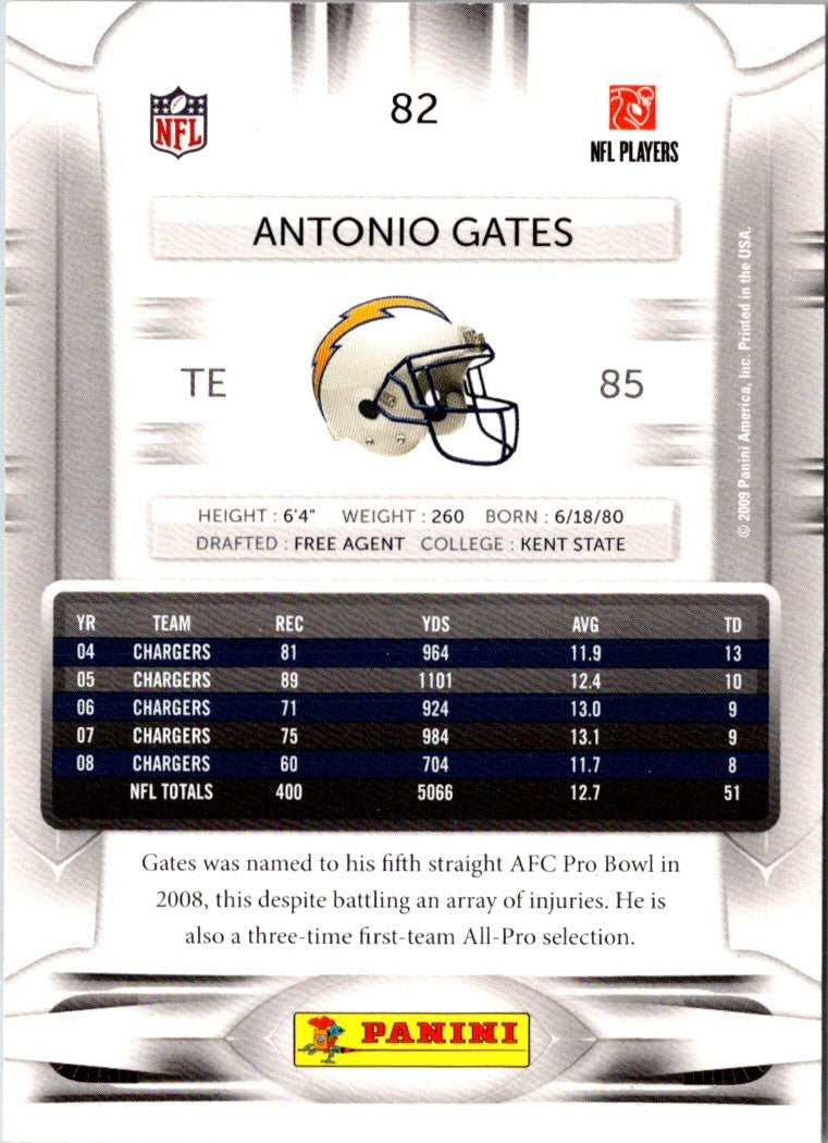 2009 Playoff Prestige Antonio Gates