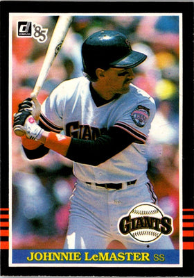 1985 Donruss Johnnie LeMaster #114