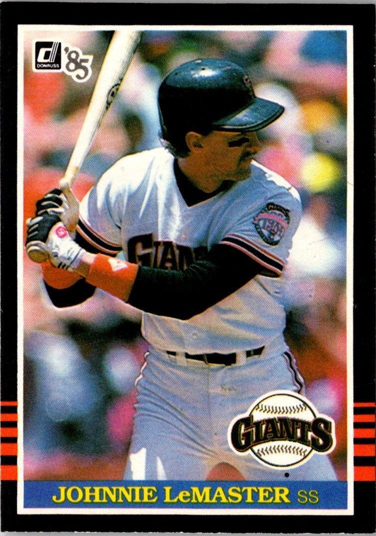 1985 Donruss Johnnie LeMaster