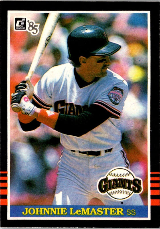 1985 Donruss Johnnie LeMaster #114