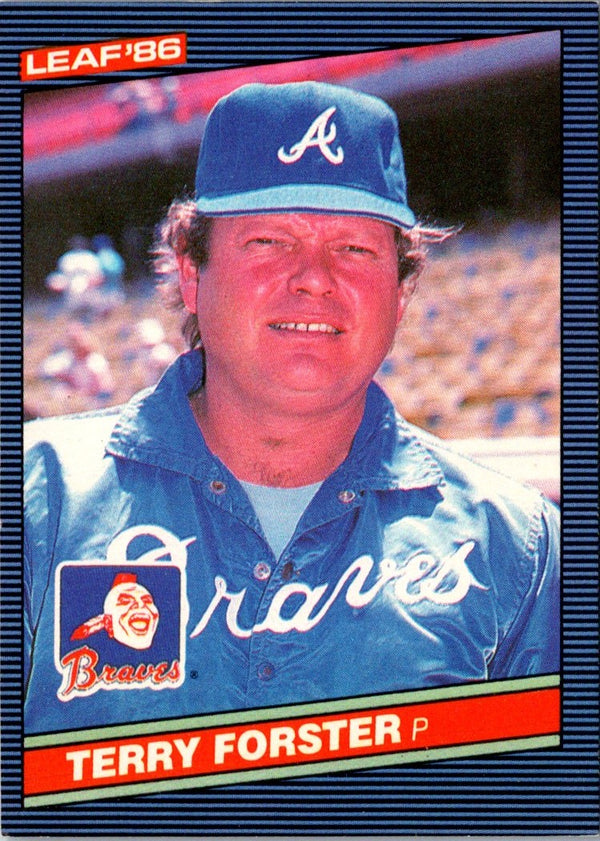 1986 Leaf Terry Forster #202