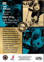1995 Collector's Choice Player's Club Jeff Friesen #372