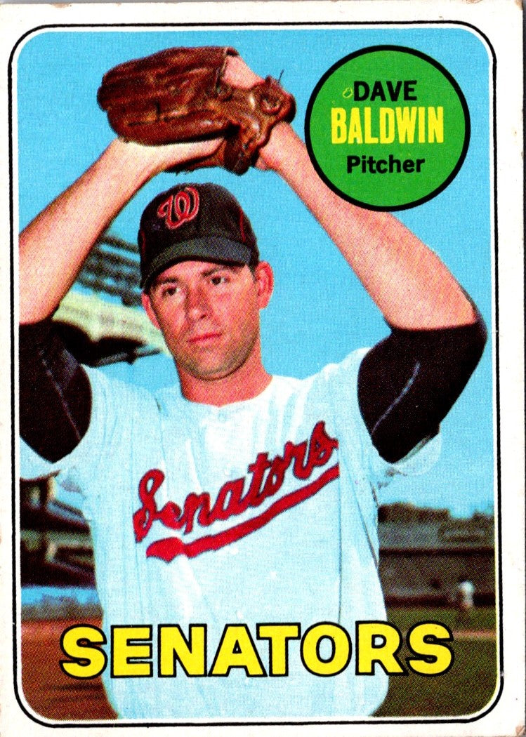 1969 Topps Dave Baldwin