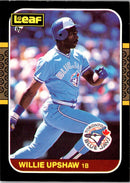1987 Leaf Willie Upshaw