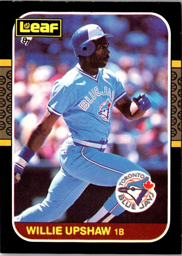 1987 Leaf Willie Upshaw #231