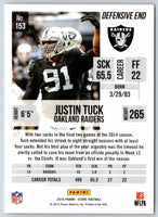 2015 Score Justin Tuck #153