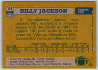 1990 Topps Billy Jackson #118