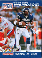 1990 Pro Set Steve Jordan #398