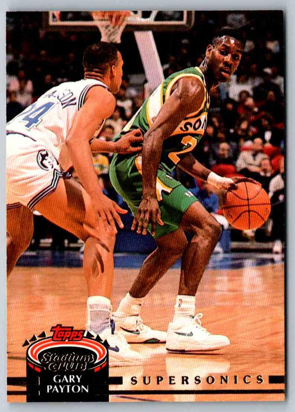 1992 Stadium Club Gary Payton #124