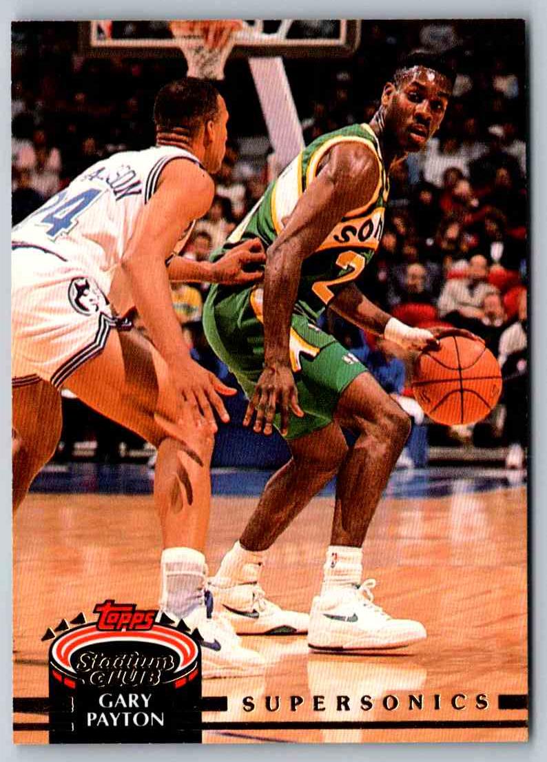 1992 Stadium Club Gary Payton