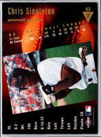 1994 Classic Best Gold Chris Singleton #63