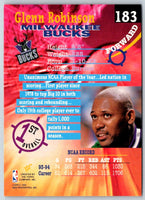 1994 Stadium Club Glenn Robinson #183 Rookie