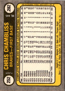 1981 Fleer Chris Chambliss