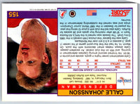 1991 Score Calle Johansson #155