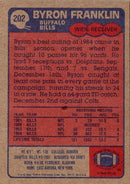 1985 Topps Byron Franklin