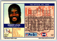 1989 NFL Proset Robert Lyles #147