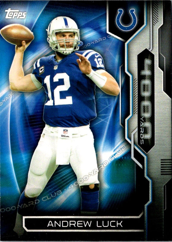 2015 Topps 4000 Yard Club Andrew Luck #4KYC-AL