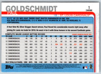 2019 Topps Chrome Update Edition Paul Goldschmidt #1
