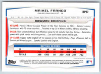 2014 Bowman Maikel Franco #BP37