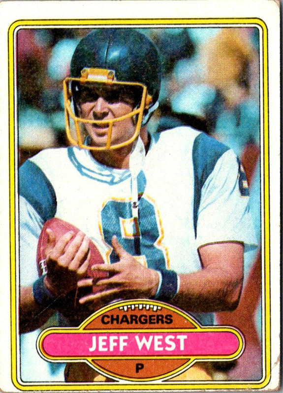 1980 Topps Jeff West #439