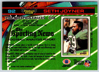 1991 Topps Stadium Club Football Seth Joyner #92