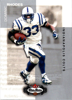 2002 Fleer Box Score Dominic Rhodes #81