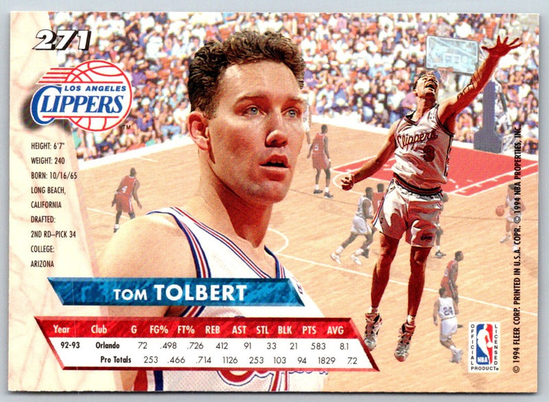1993 Ultra Tom Tolbert