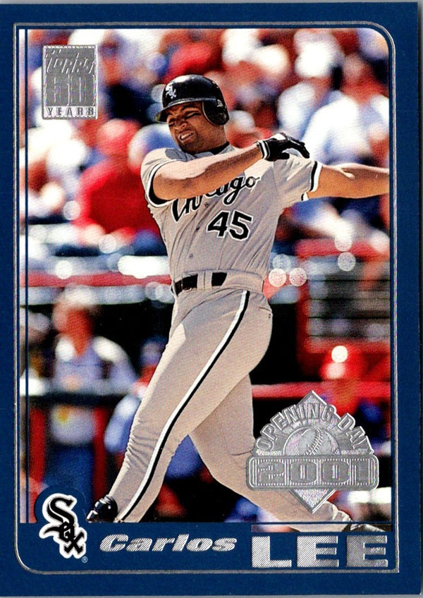 2001 Topps Opening Day Carlos Lee #25