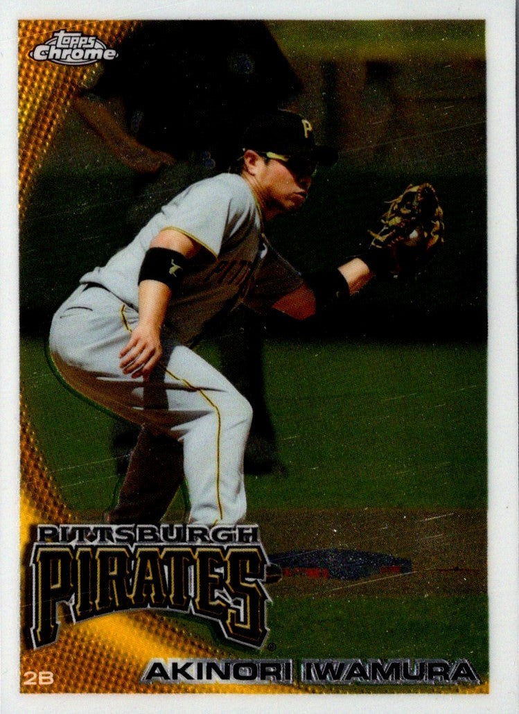 2010 Topps Chrome Akinori Iwamura